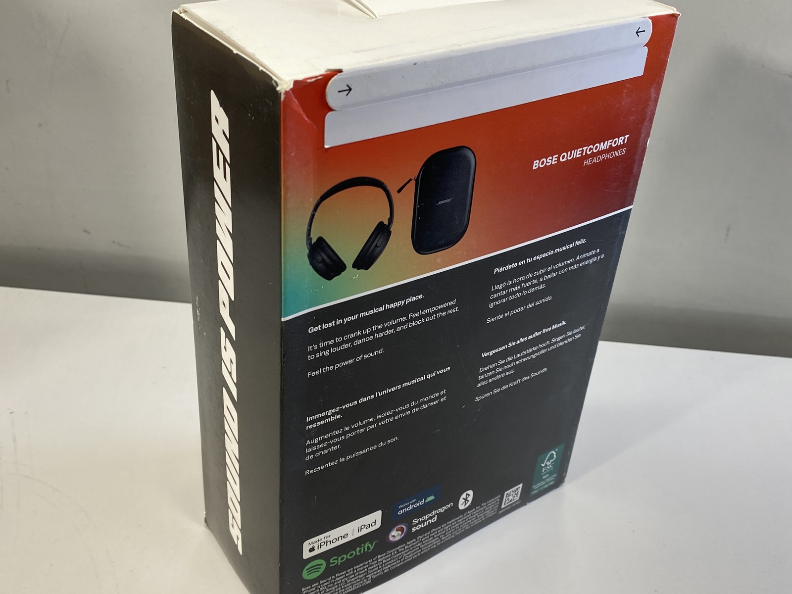 Bose QuietComfort Noise Cancelling Headphones Black 884367-0100