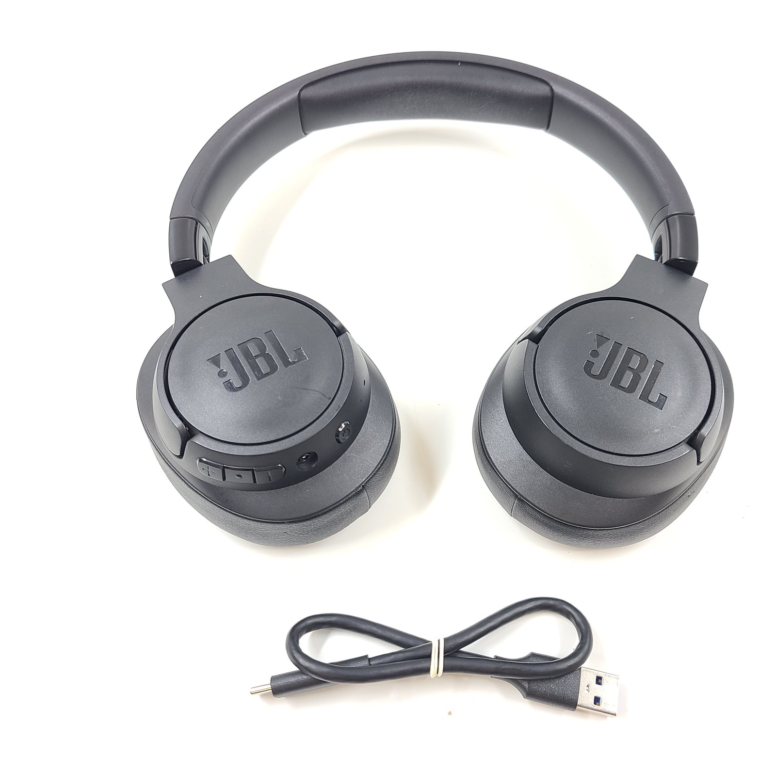 JBL Tune 710BT Bluetooth Wireless Over-Ear Headphones Black – Grade A
