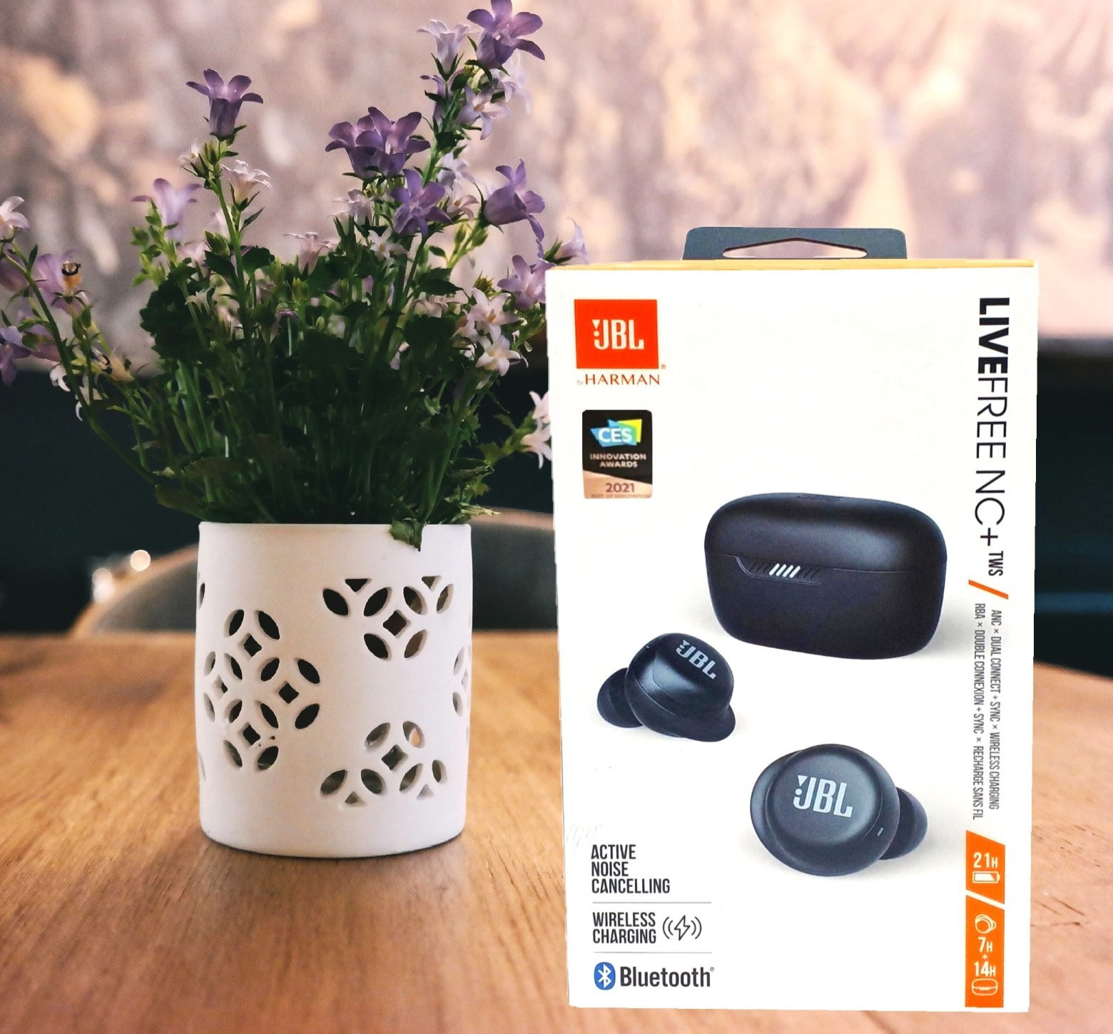 JBL Live Free NC+ TWS Active Noise Cancelling Earbuds WaterProof Alexa Google