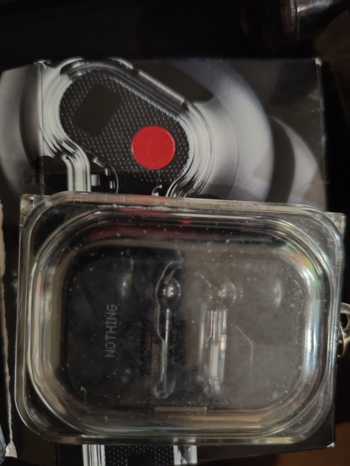 Nothing Ear (a) Wireless Earbuds with Clear Case, Black
