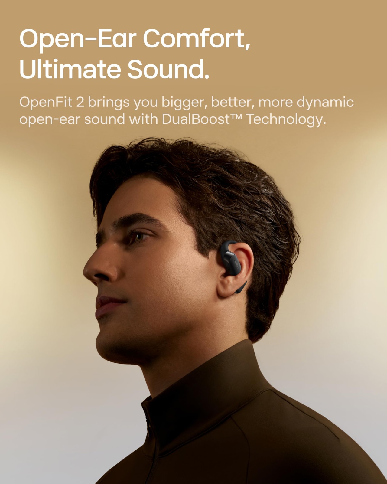 Shokz Openfit 2 Open-Ear Headphonestrue Wireless Bluetooth Earphones
