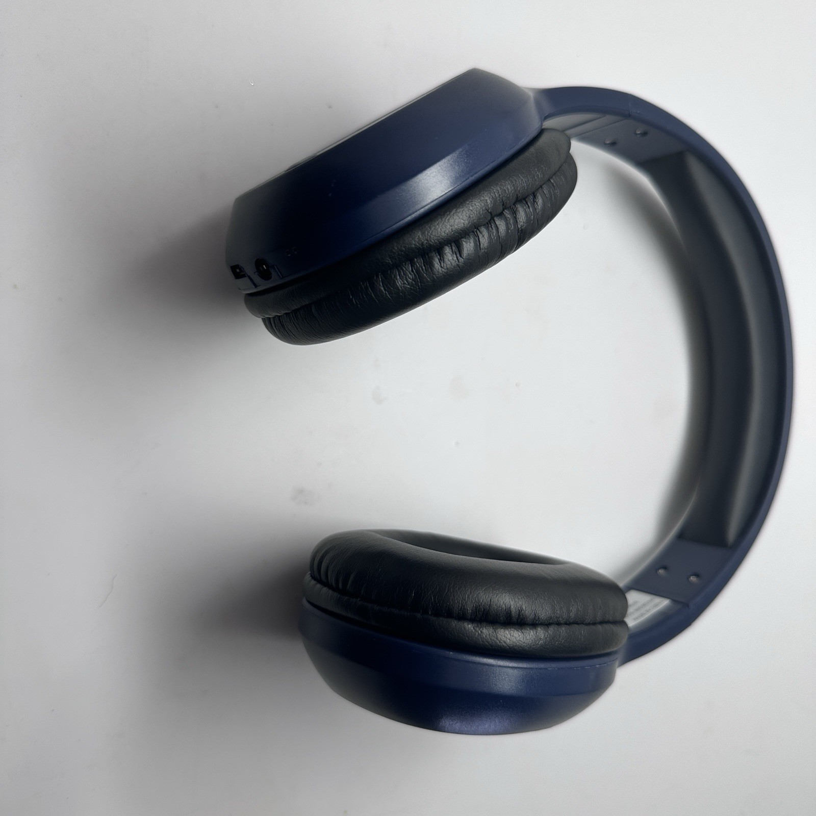AIR MAESTRO Bluetooth Wireless Over-Ear Headphones Navy Blue w/ Mic & USB
