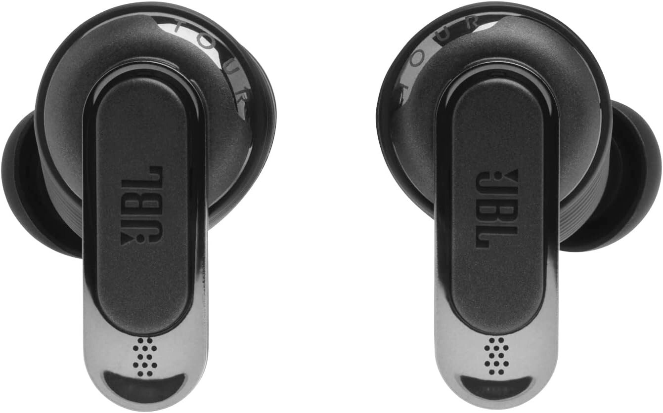 JBL Tour Pro 2 Noise Cancelling True Wireless Earbuds with Smart Case (Black)