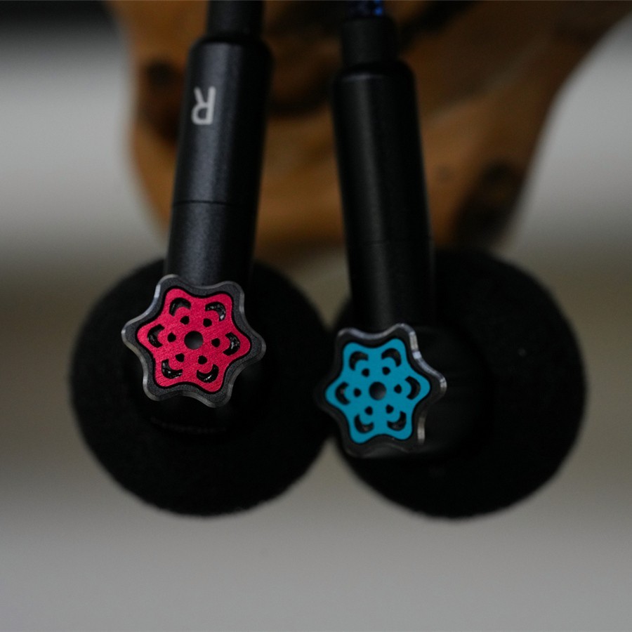 QIGOM S55 Magician IEMs HIFI Wired Flat-head Earphones 15.4mm Dynamic Driver