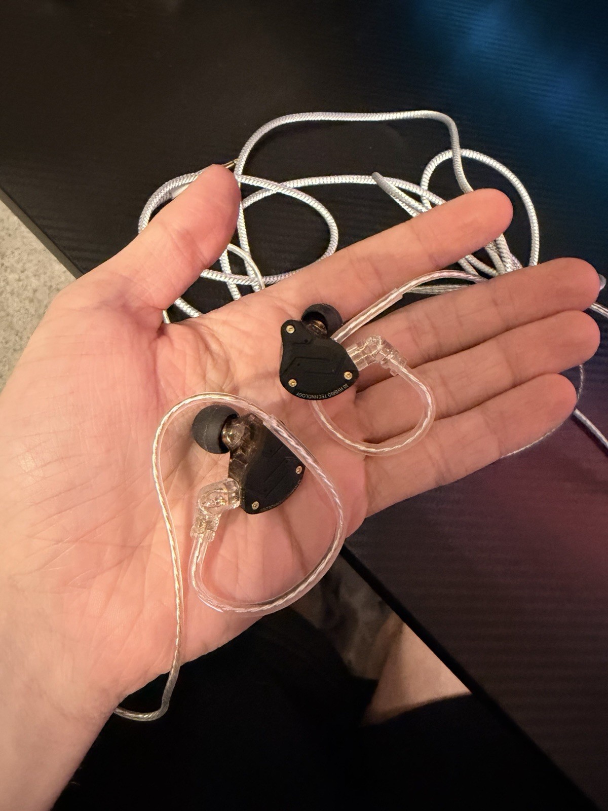 Linsoul KZ ZS10 Pro, 4BA+1DD 5 Driver in Ear Monitor, HiFi Wired Earbuds, No Mic