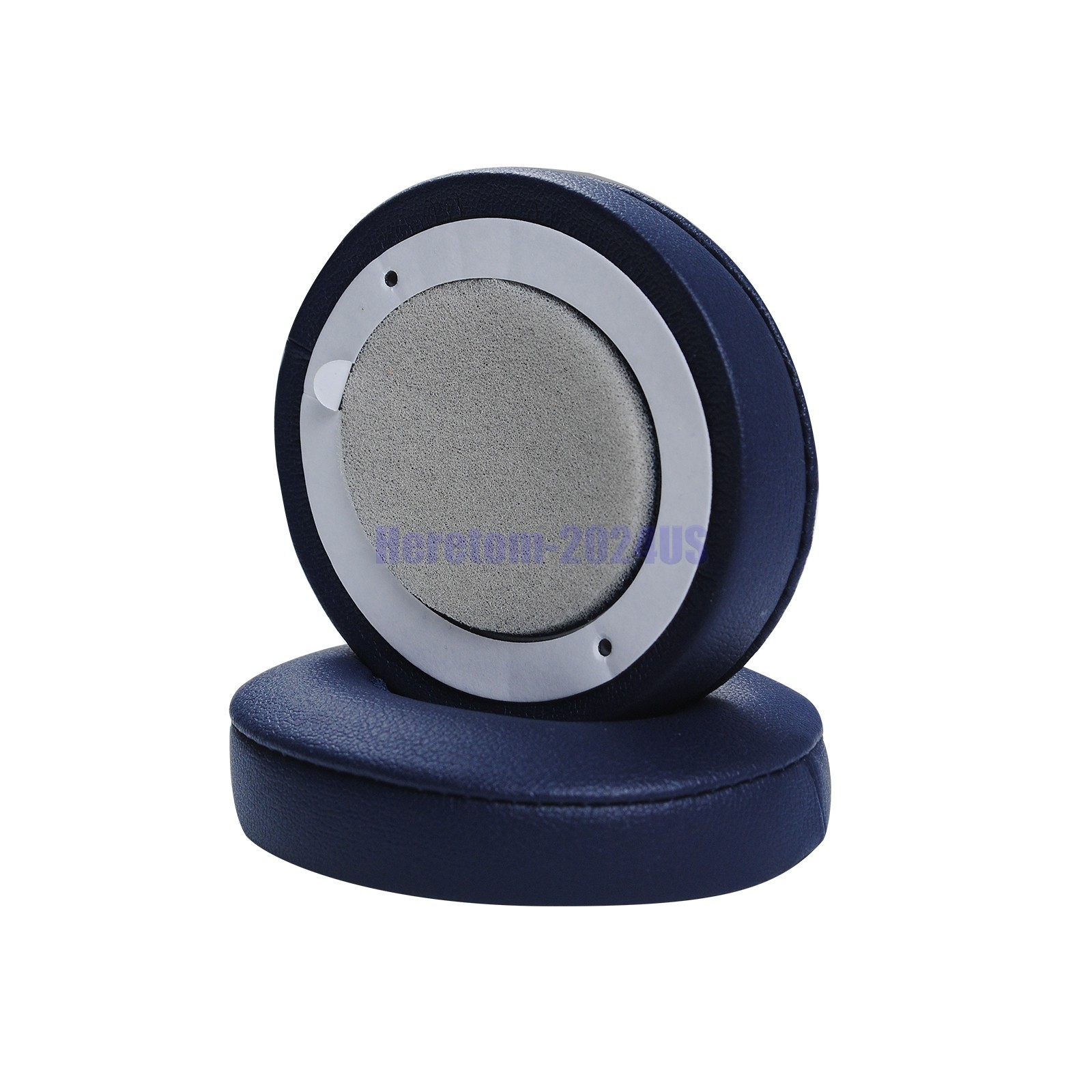 1 Pair Ear Pads Cushion For Beats Dre Solo 2 3 Headphones Replacement Dark Blue