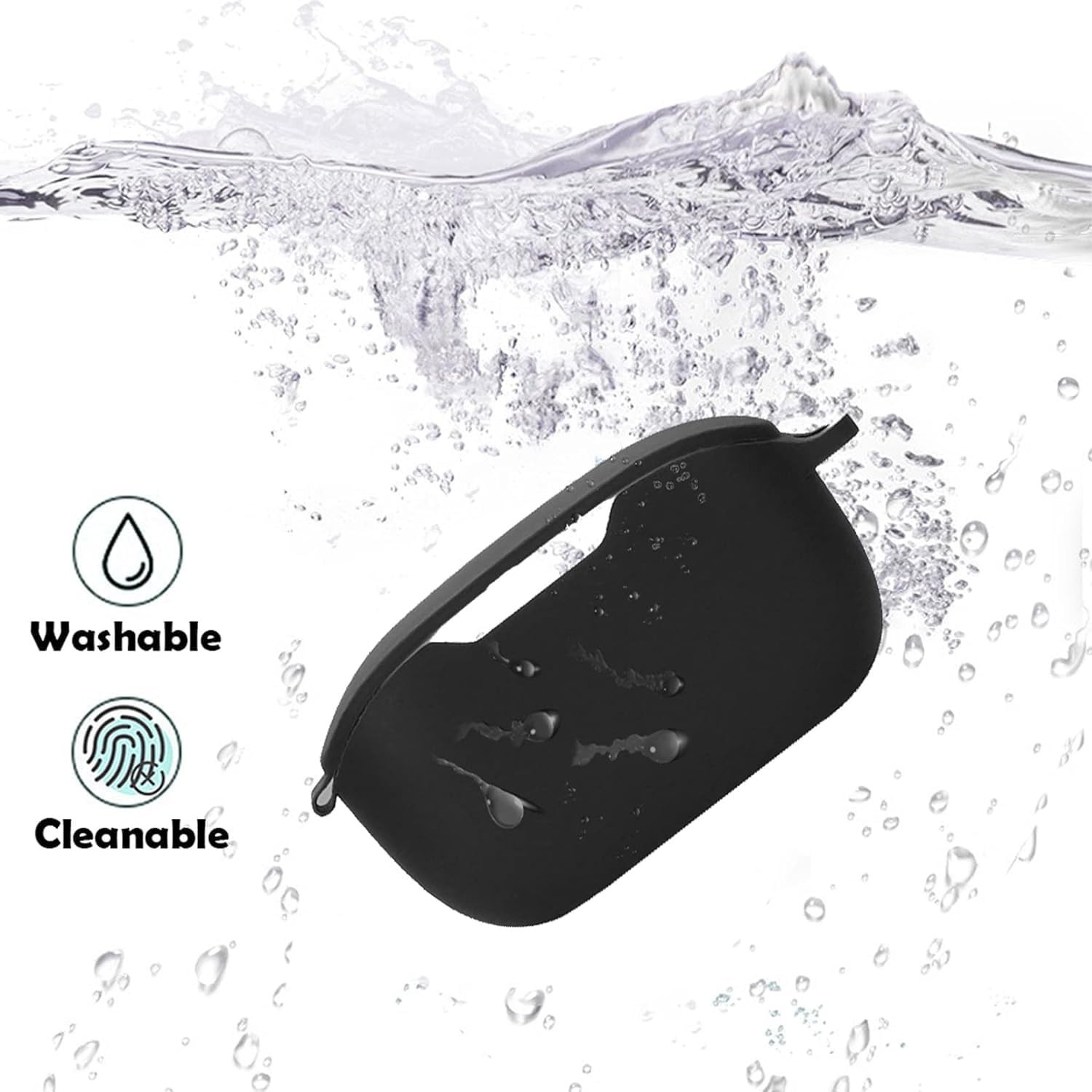 [2 Pack] Case Compatible with JBL Vibe Buds 2 / JBL Vibe Buds Bluetooth Headpho