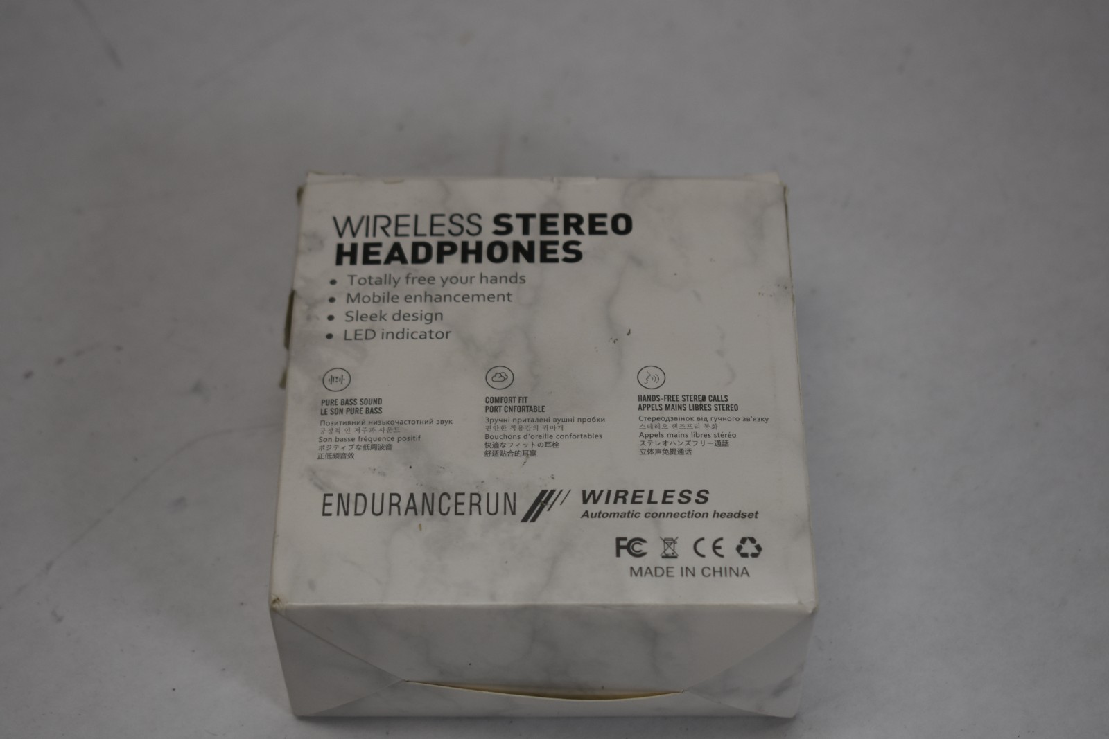 Wireless Stereo Headphones B5-C LED Indicator Sleek Design Magnetic Earbud Black