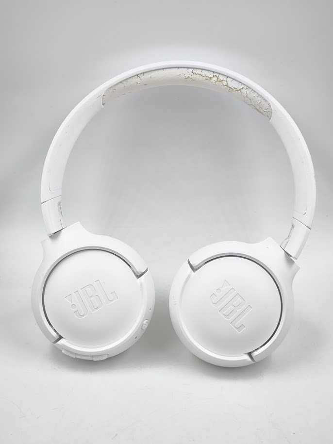 JBL Unknown Model Wireless Headphones Working White No Charger