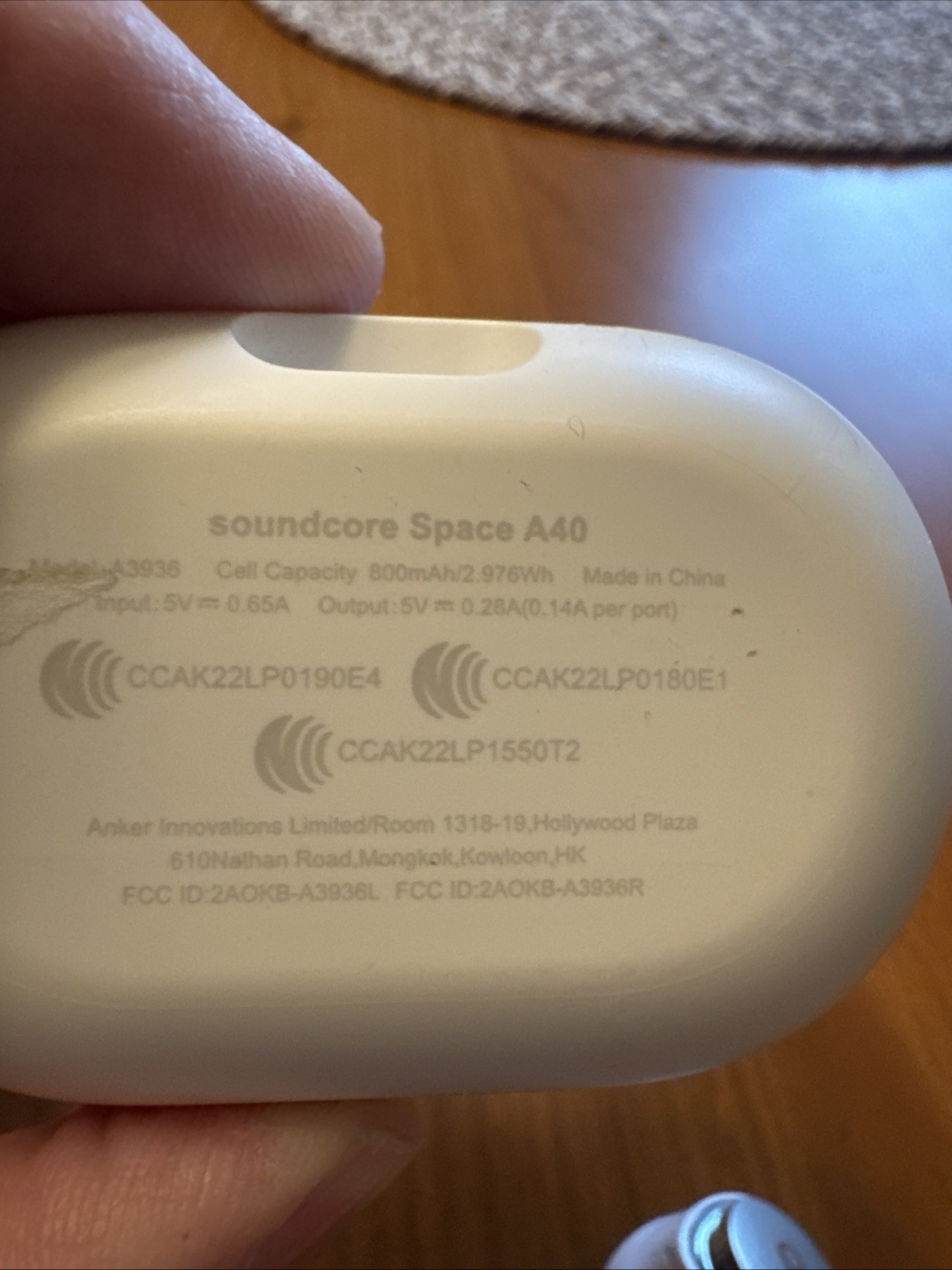 Soundcore Space A40 Wireless Earbuds Adaptive – Blue (AKA3936)