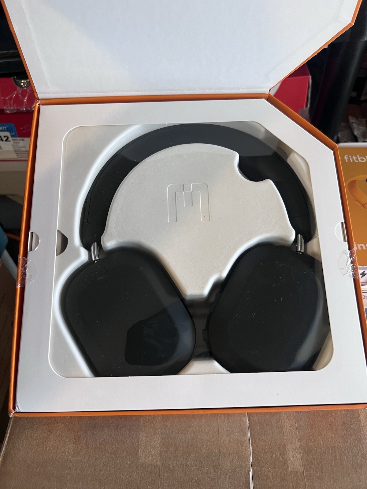MONDO BY DEFUNC Over Ear Headphones Bluetooth Black / Transparent – New In Box