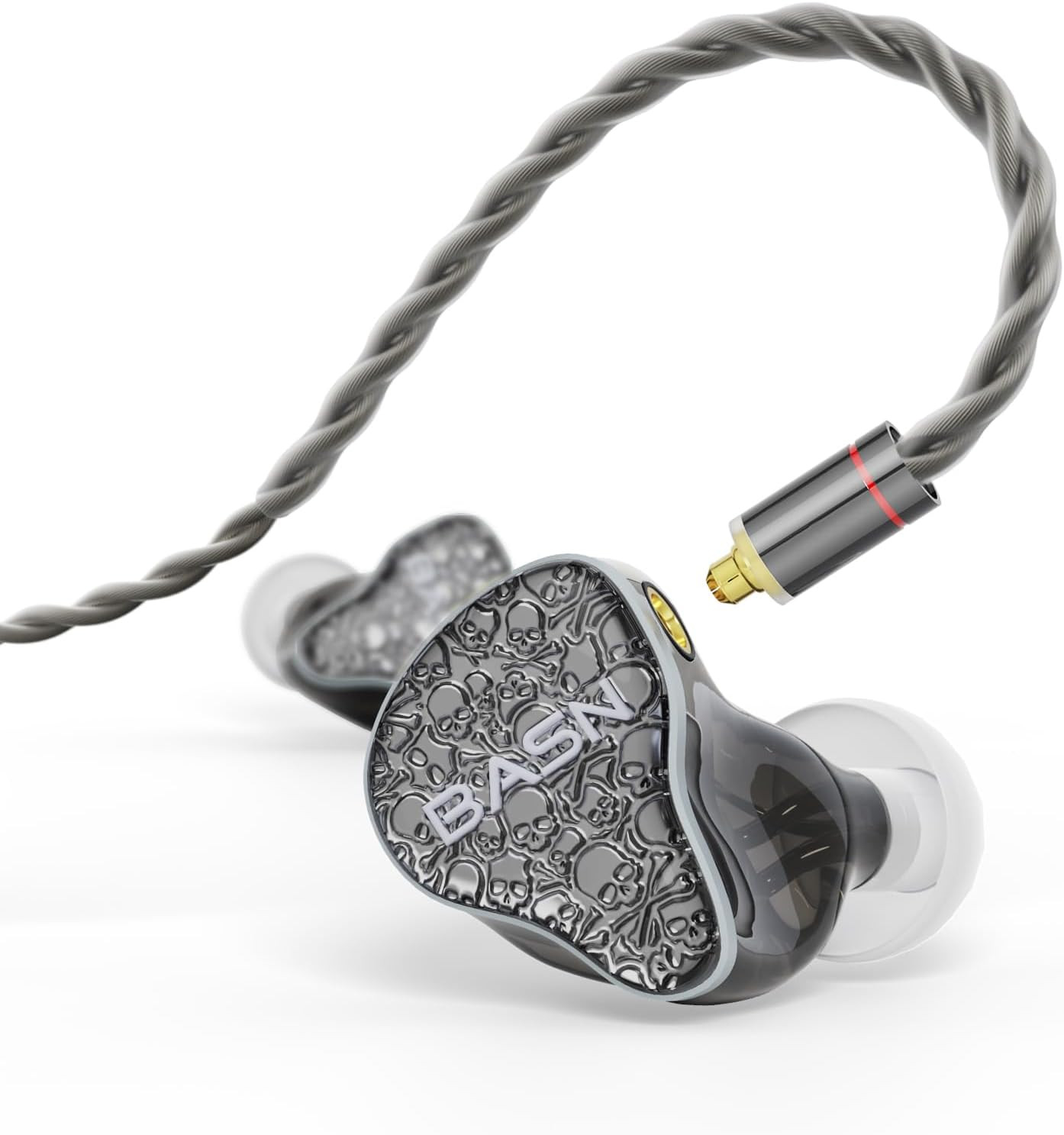 Bmaster5 in Ear Monitors, 5 Drivers Drummer Headphones with Powerful Bass, Noise