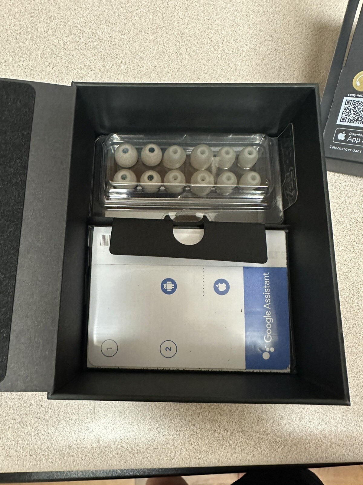 SHIPS TODAY! BOX ONLY – Sony WF-1000XM3 Wireless Bluetooth In Ear Headphones