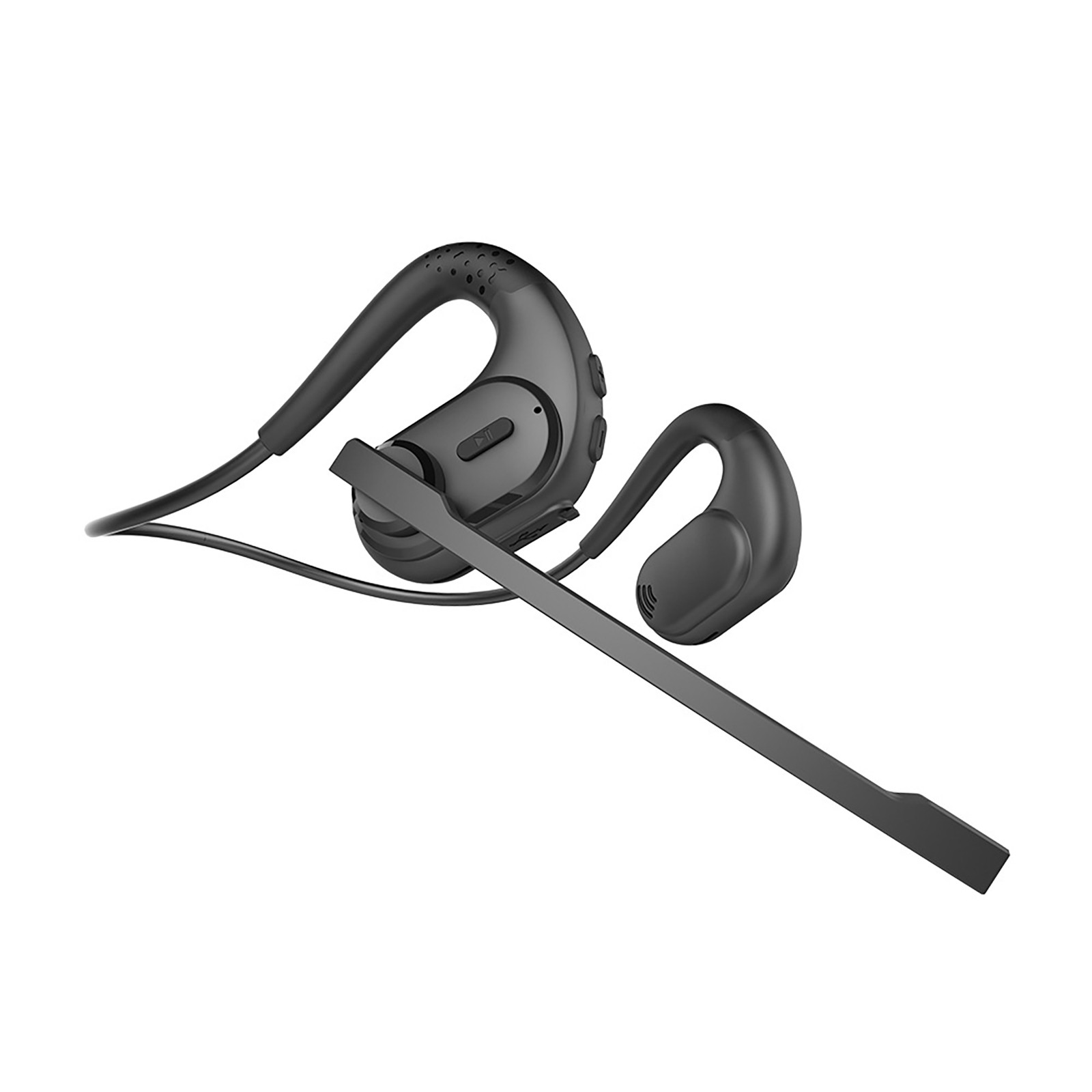 Open Ear Air Conduction Bluetooth 5.3 Wireless Sport Headphones Detachable Mic