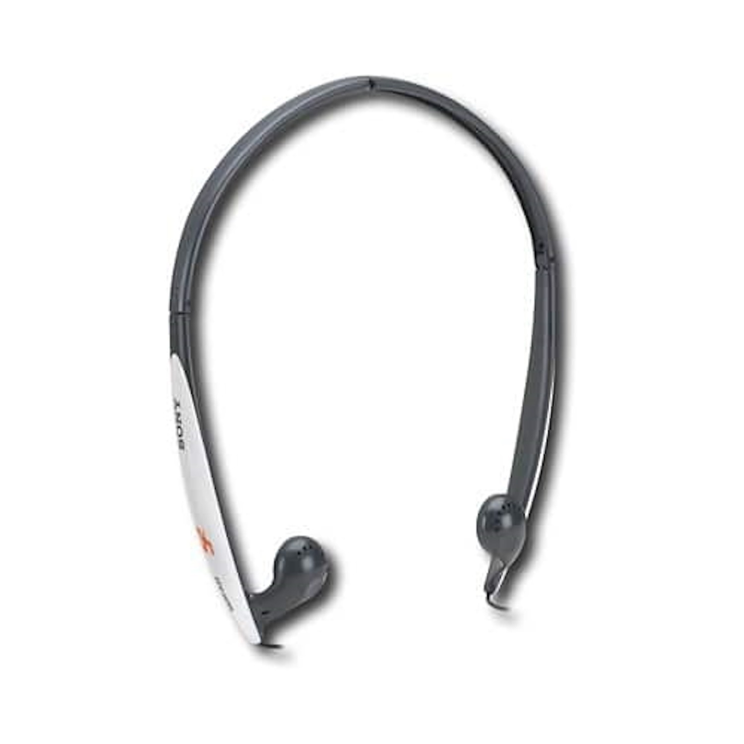 Sony MDR-A35G Sport S2 WaterResist Folding Compact Stereo Headphones Black/White