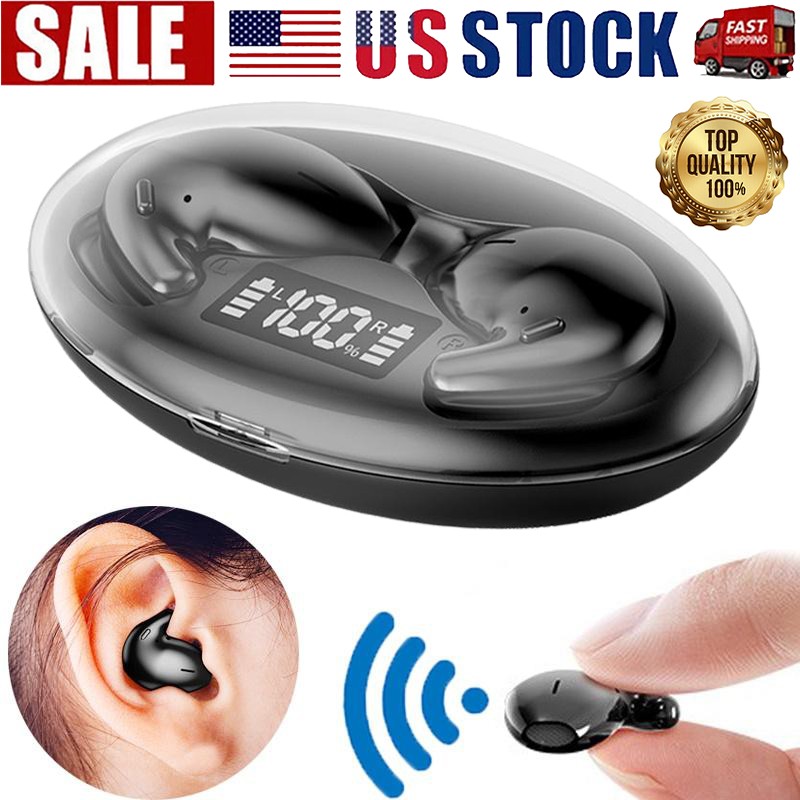 Wireless Sleep Earbuds, Comfortable Invisible Mini Sleeping Headphones, Running