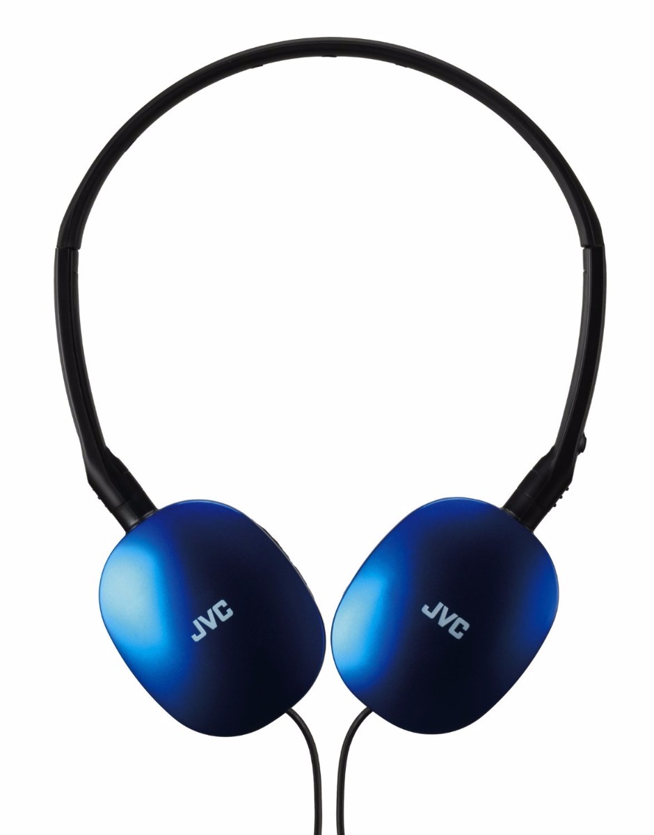 JVC HA-S160 Closed Type Headphones Foldable Design Blue Black Red White JAPAN