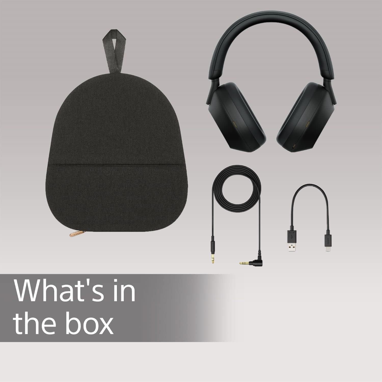 Sony WH-1000XM5 Noise Cancelling Wireless Headphones – 30 hours battery life – O