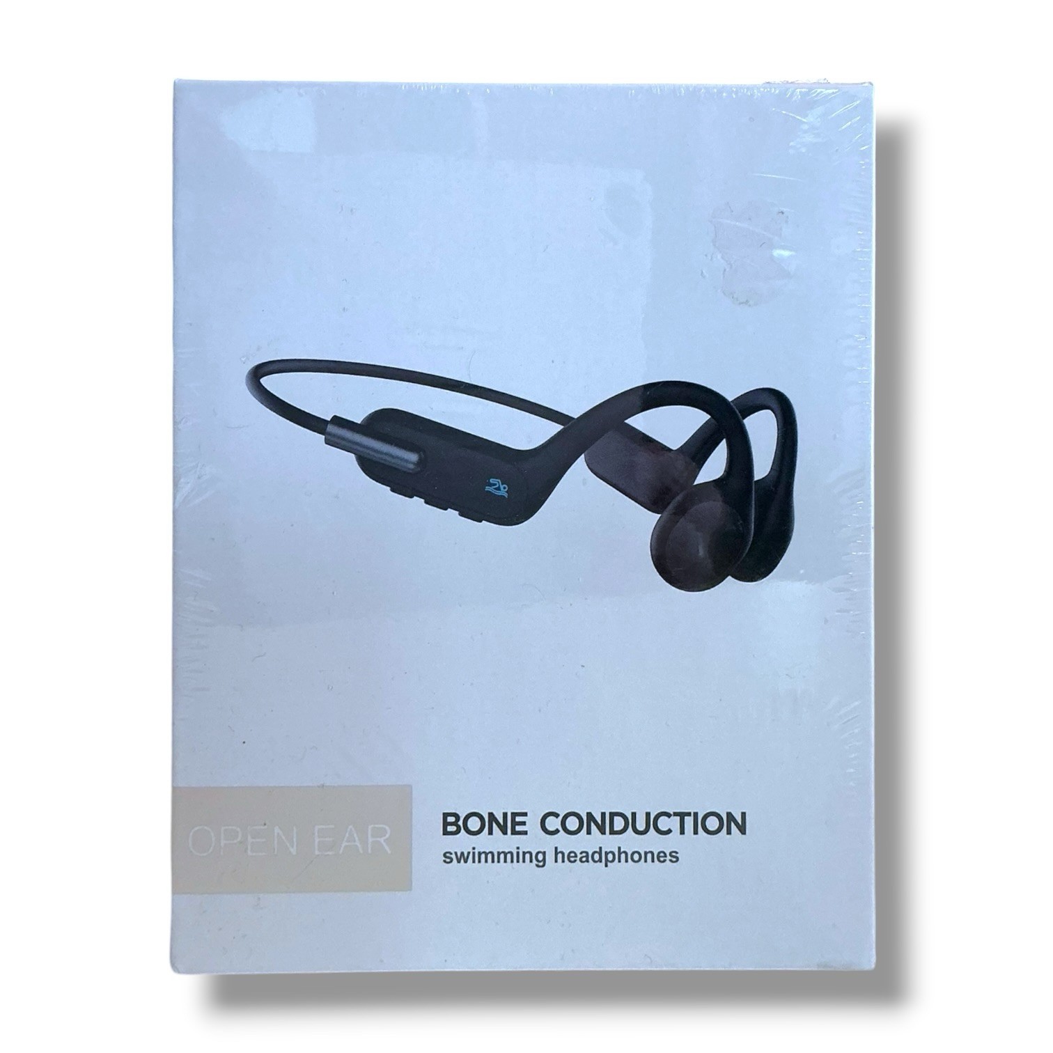 Open Ear Bone Conduction Bluetooth Wireless Headphones for Swimming Black IPX8