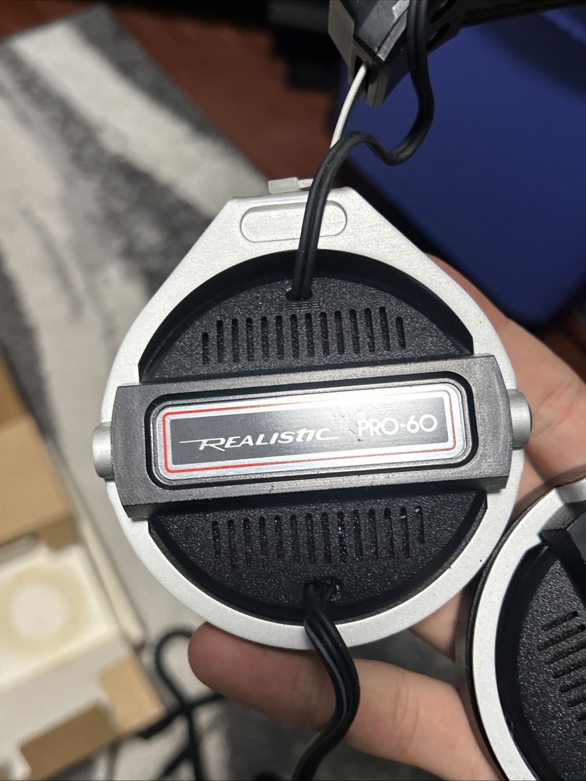 Realistic Pro-60 Stereo Headphones NO Foam Cushions