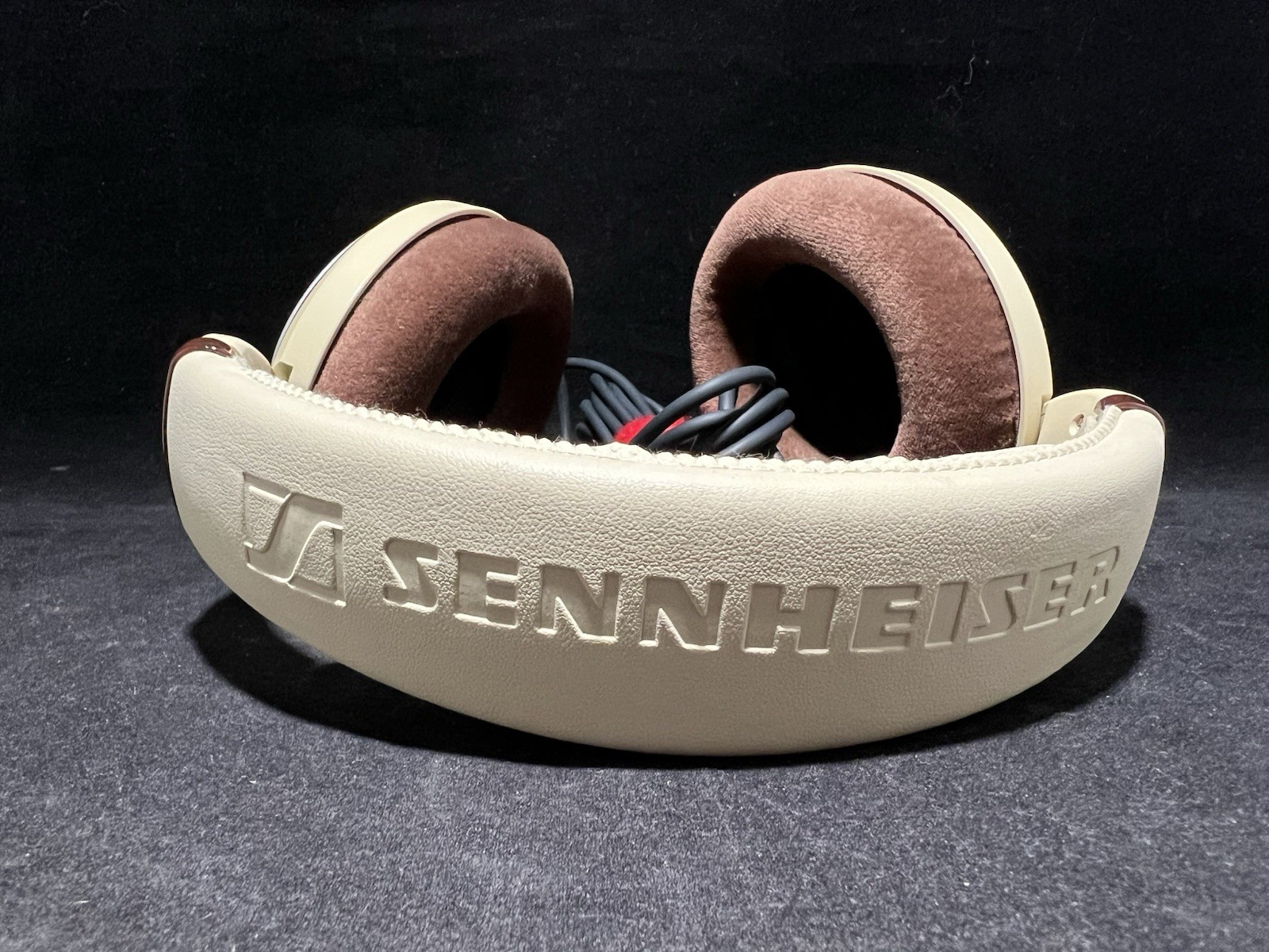 Sennheiser HD 598 Over-Ear Headphones – Brown and Tan – in Box