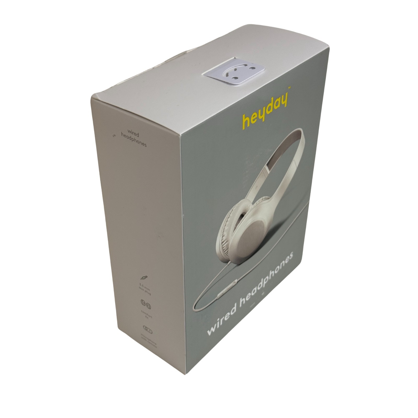 Heyday Wired On-Ear Headphones – Multiple Colors – Tangle-Free Cable – NEW