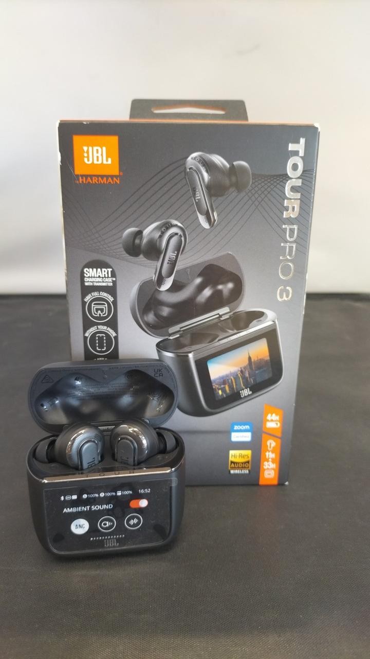 JBL Tour Pro 3 BT Earphones with Accessories
