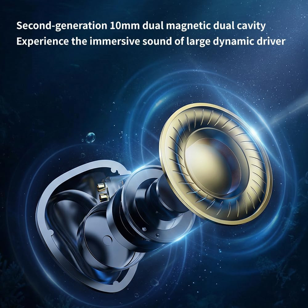 TRN Dolphin 10Mm Dual Magnetic Circuit Dynamic Driver In-Ear Headphone