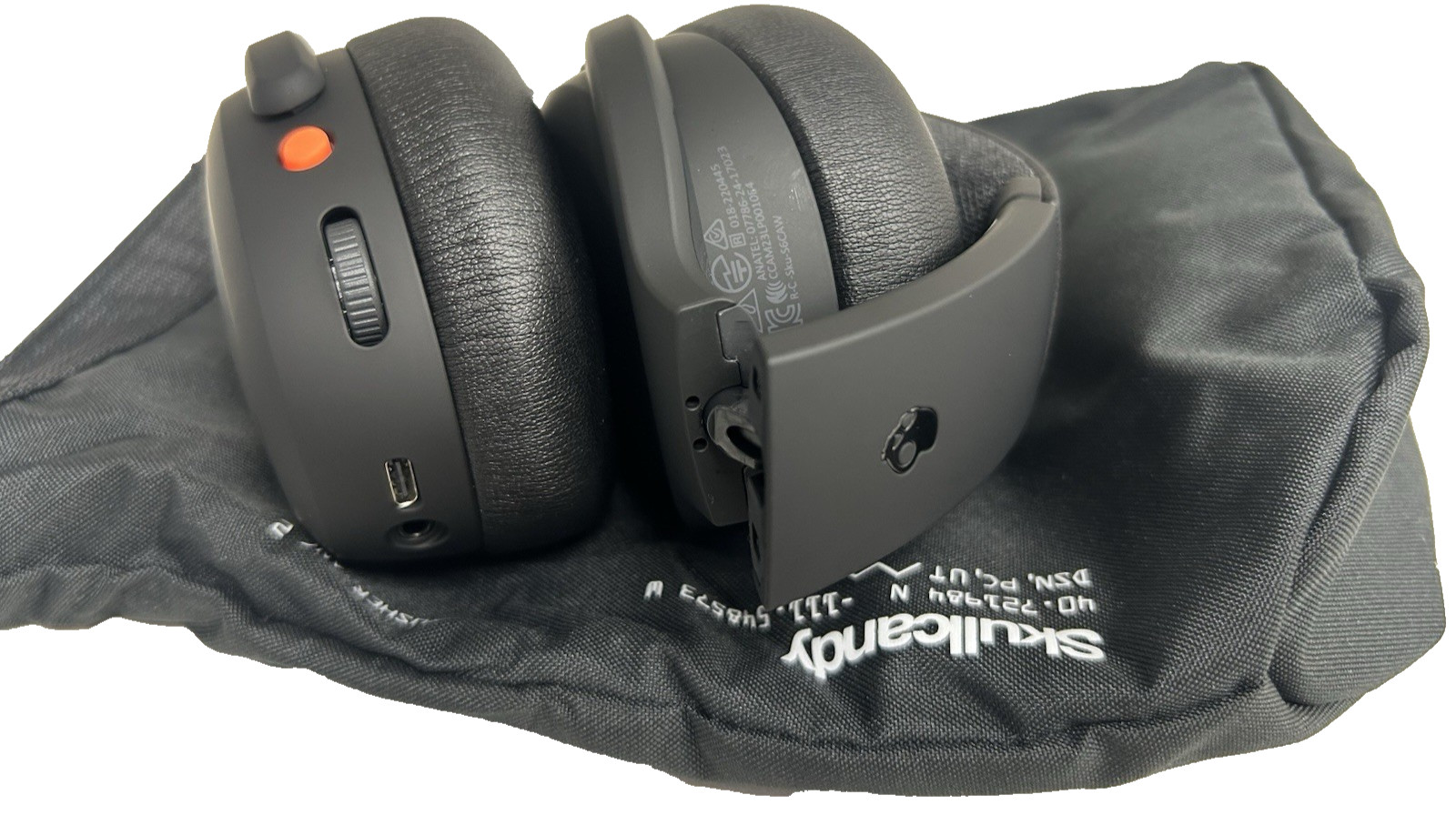 Skullcandy Crusher ANC 2 Bluetooth Wireless Headphones – Black (S6CAW-R740)