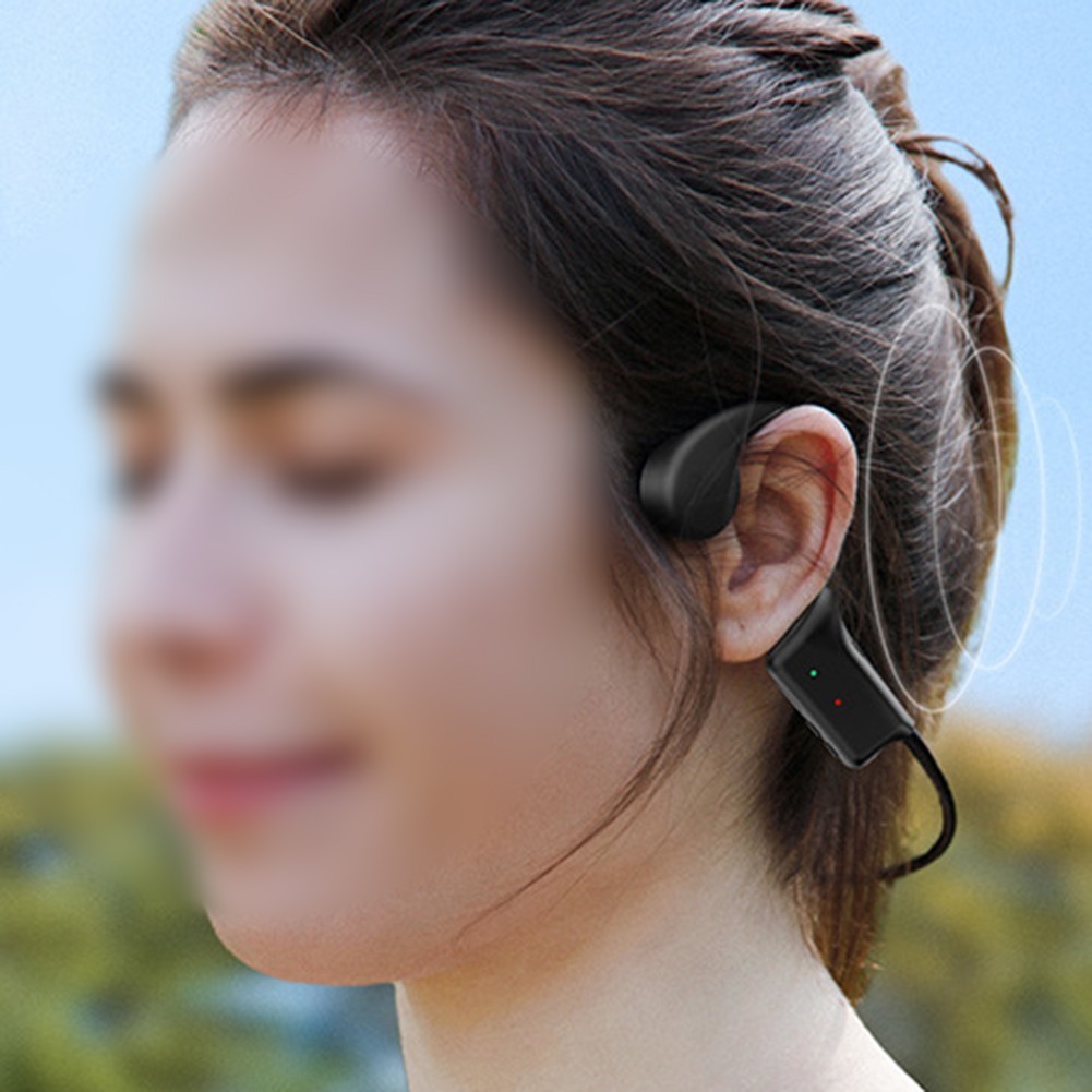 Bone Conduction Technology Earphones with IPX5 Rating for Active Users