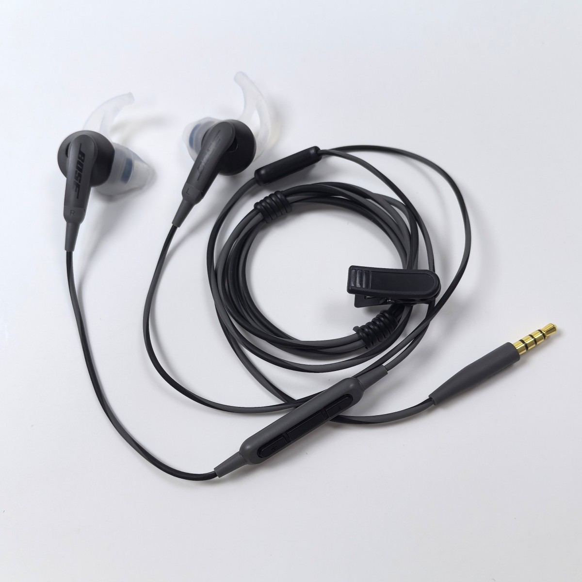Bose SoundSport Wired Headphones In-Ear 3.5mm Jack Sport Earphones Earbuds Black