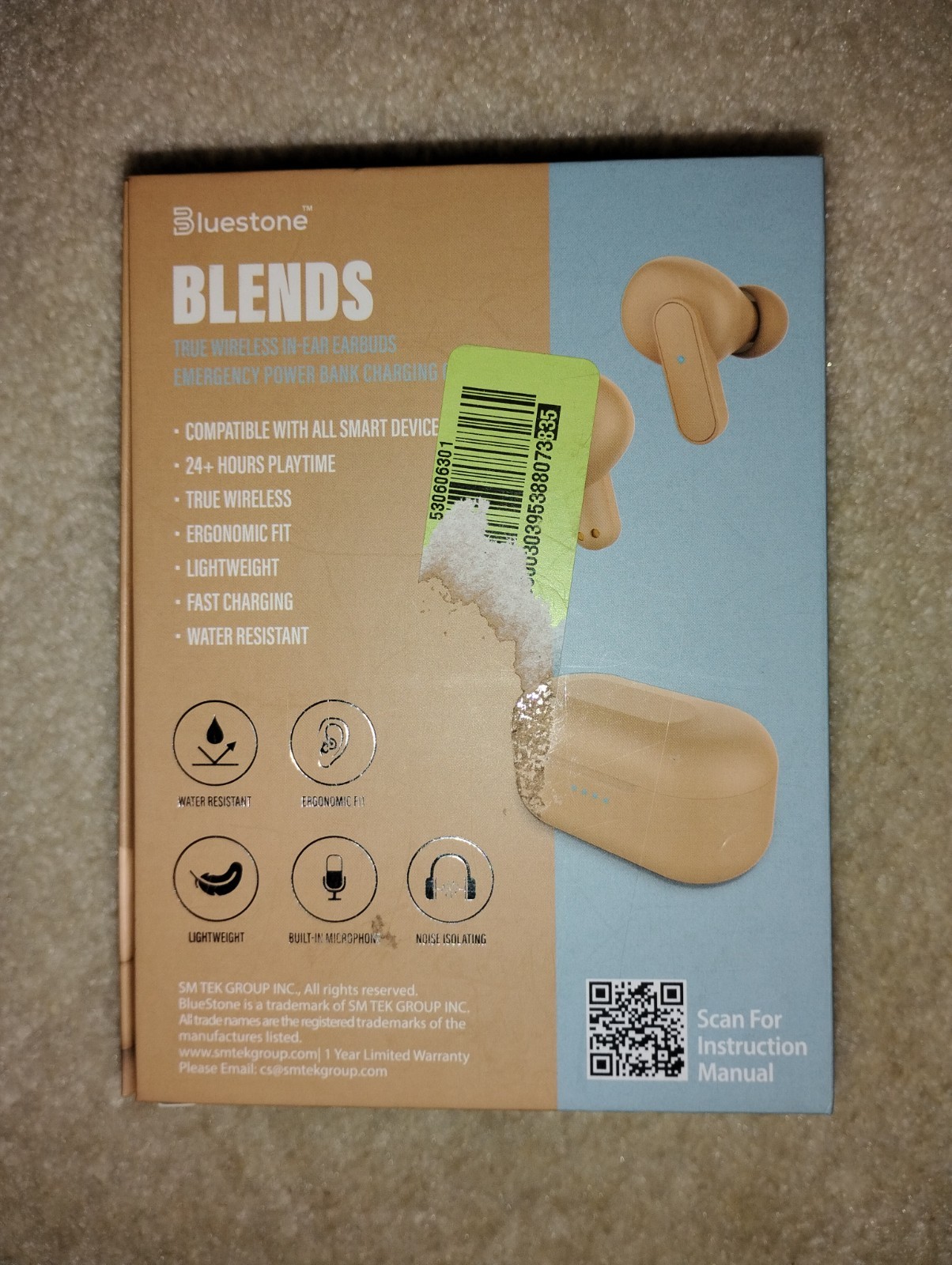 Bluestone Blends Wireless Earbuds TWS29-728