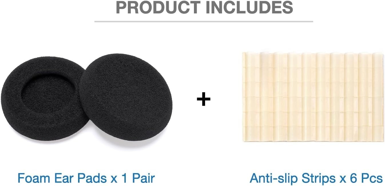 Replacement Foam Ear Pads for JLAB Rewind Headphones – Sound Isolation