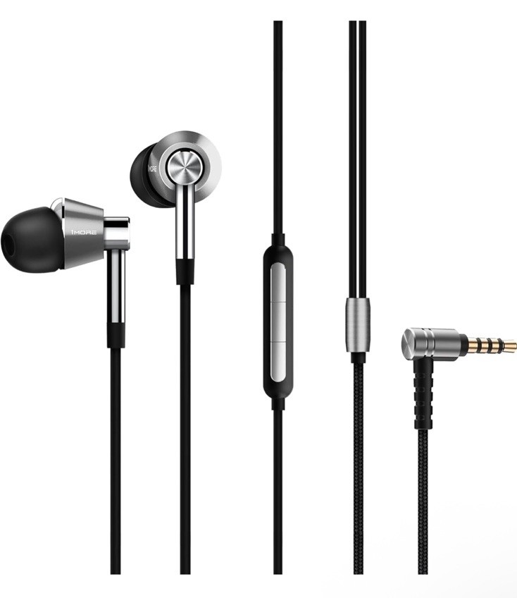 1MORE Triple Driver In-Ear Earphones Hi-Res Resolution,MEMS Mic,High Fidelity