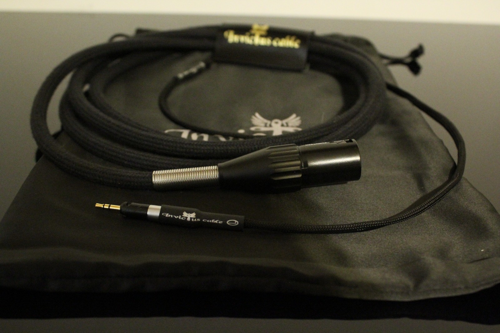 Replacement cable Ultrasone tribute 7 Palladium silver gold-xlr or 6.35mm