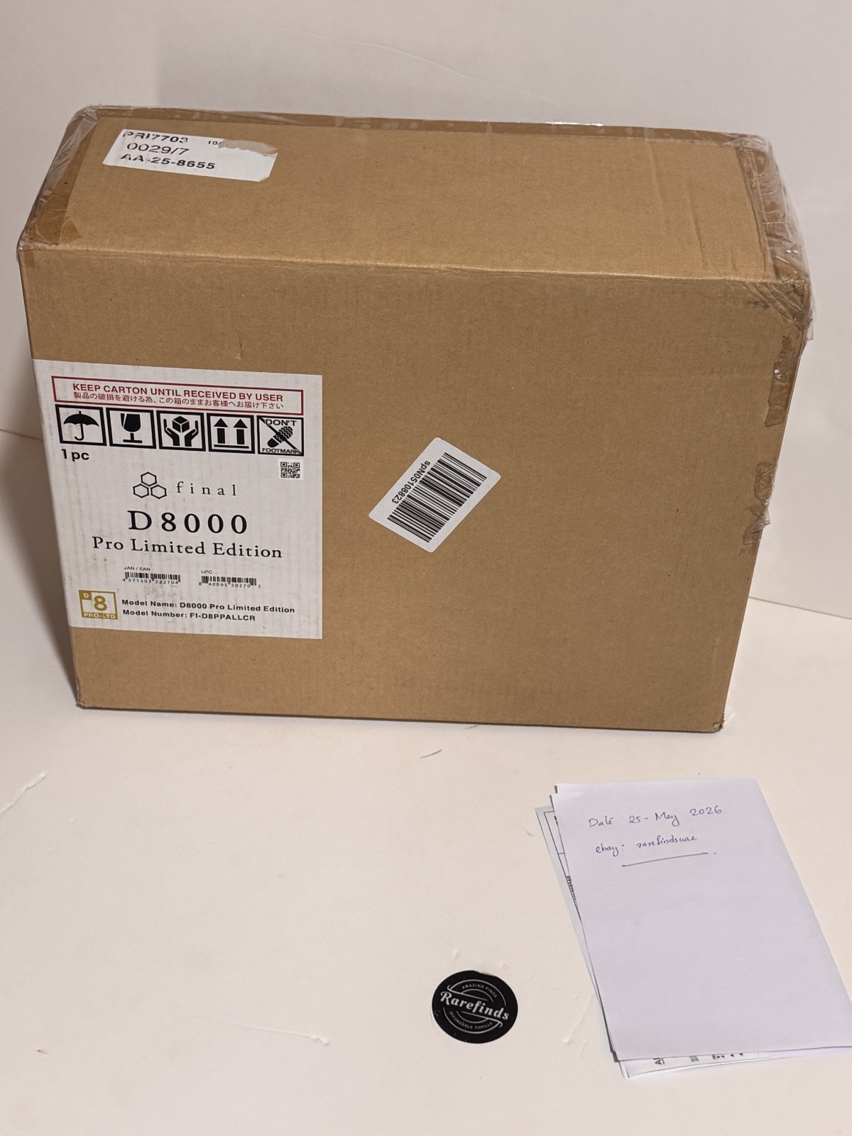 Final Audio D8000 Pro Limited Edition Headphones – NOS / Extremely Rare