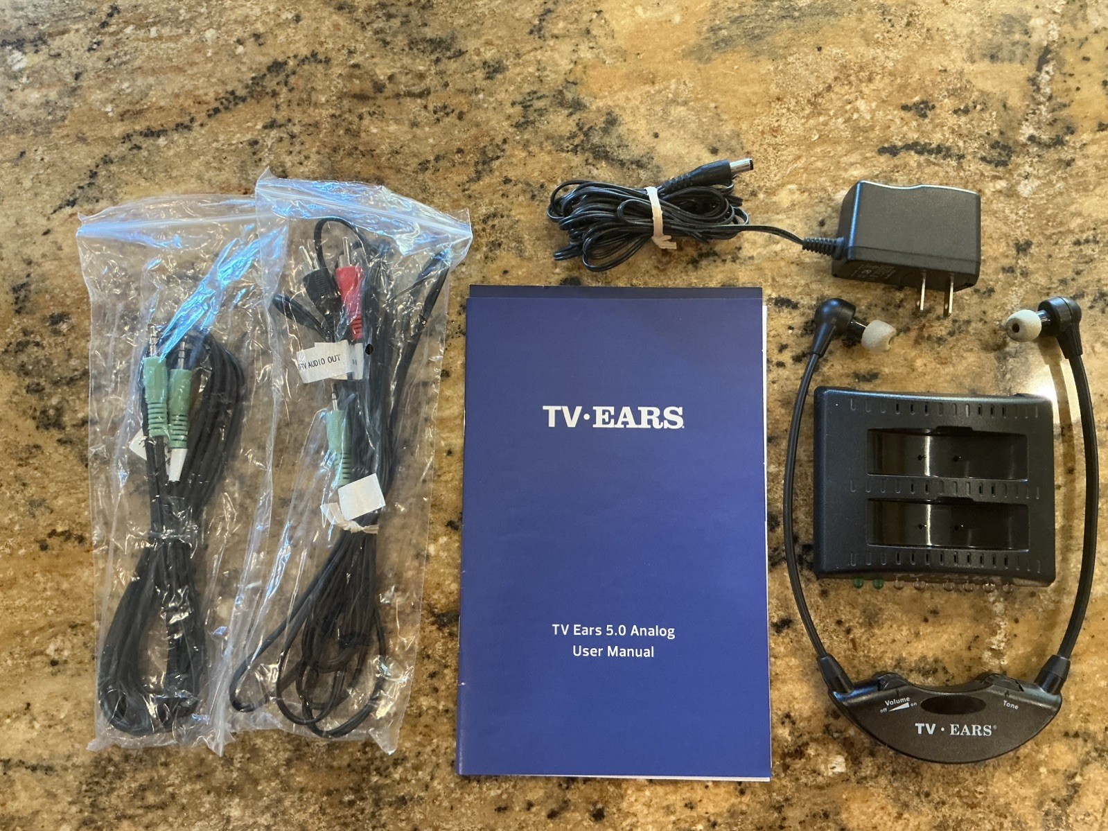 TV Ears 5.0 Analog Wireless Headset System (model 11641)