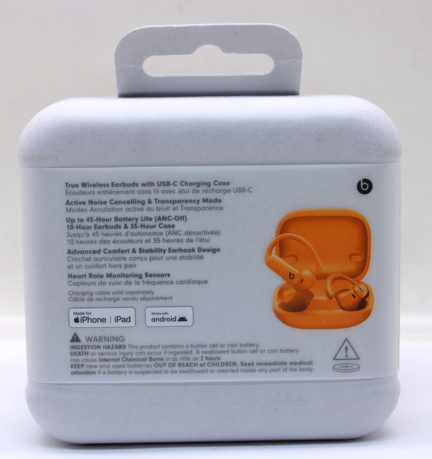 Beats Powerbeats Pro 2 True Wireless Earbuds – Electric Orange – Sealed