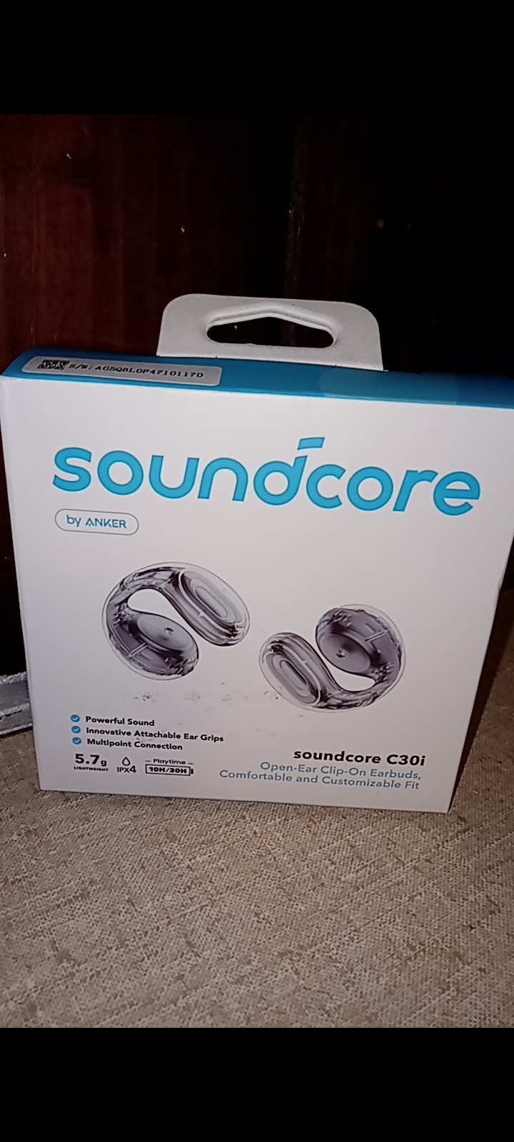 Anker Soundcore C30i Wireless Bluetooth Open-Ear Clip-On Earbuds