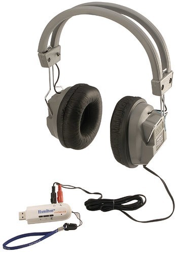 Hamilton Buhl HA5USB Deluxe Series Headphones w/ USB Connectivity headset