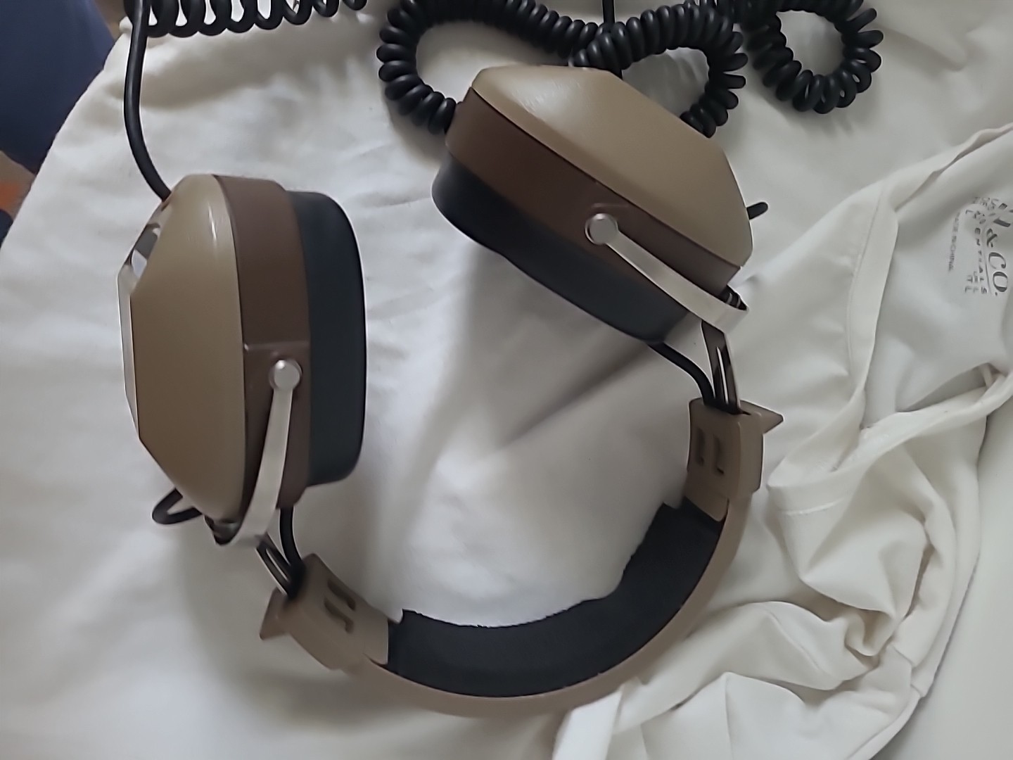 Koss K/6A Dynamic Stereophone Headphones 1/4″, vintage & tested