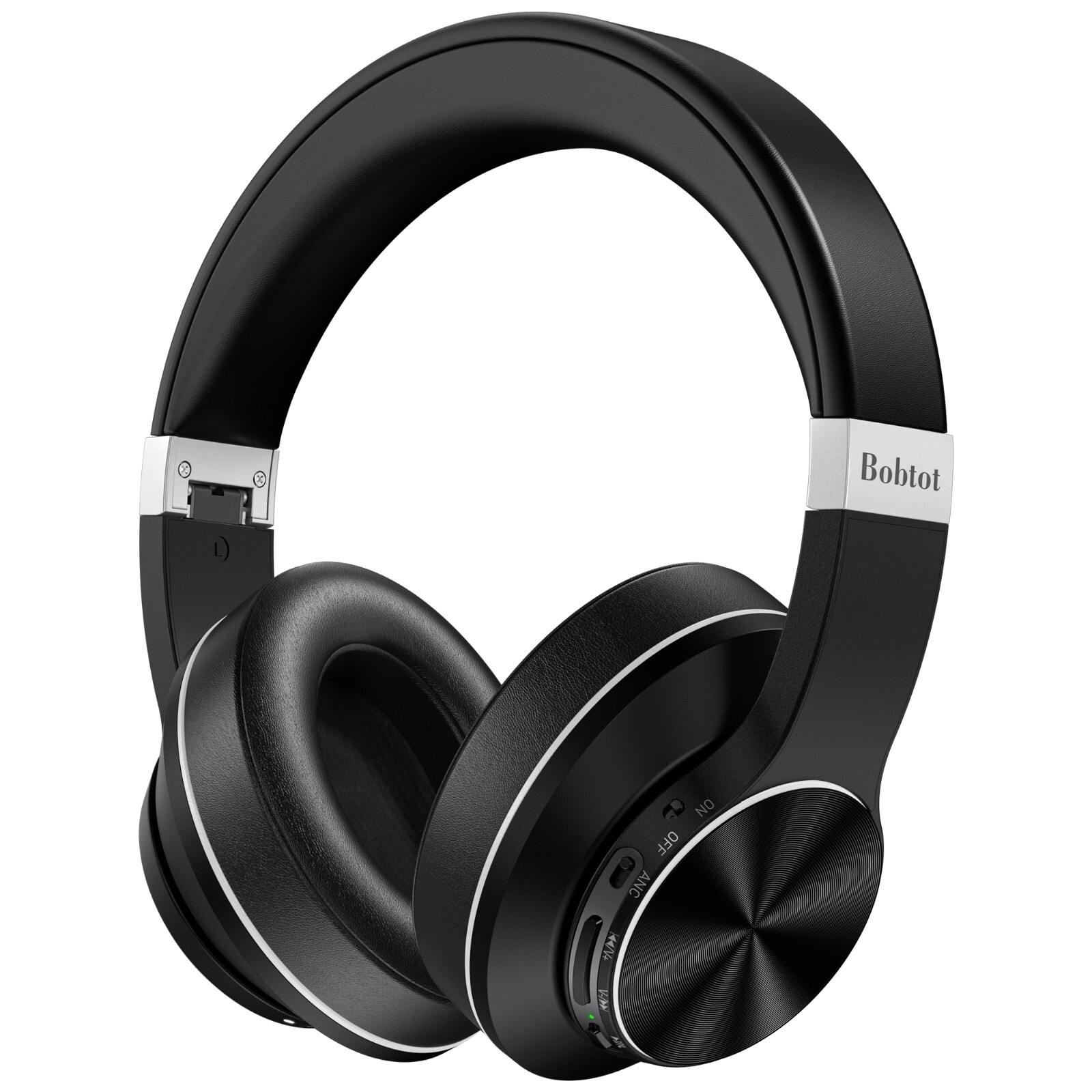 Bluetooth Headphones Over Ear Wireless Active Noise Cancelling HiFi Stereo Bass