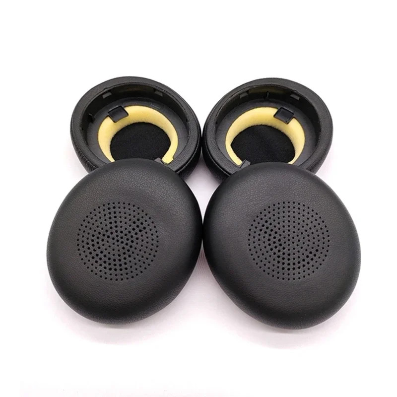 Replacement Leather Ear Pads Cushions For JABRA ELITE 45H Evolve2 65 Headphone