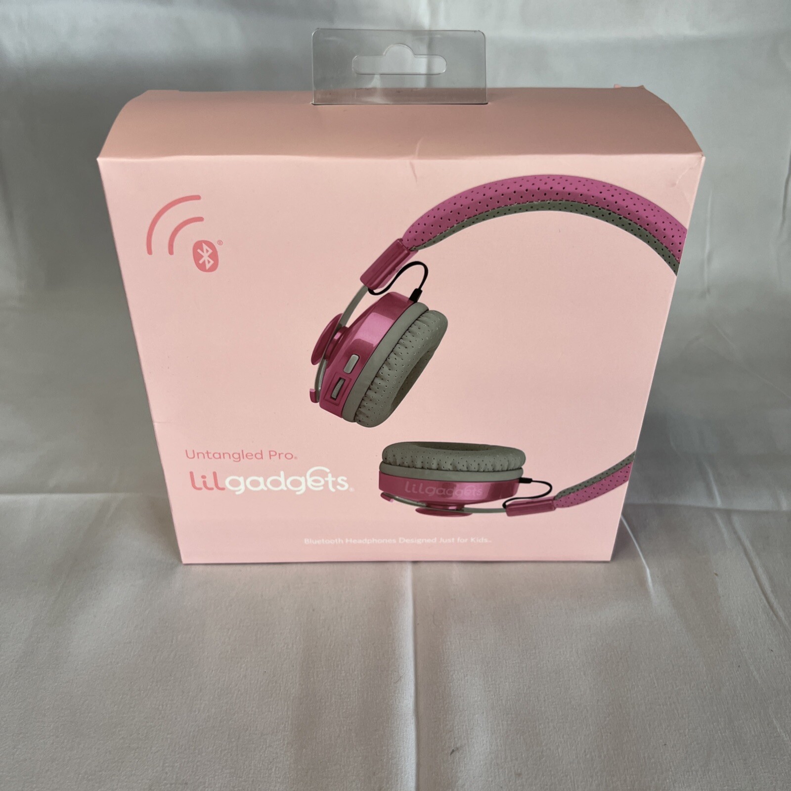 LilGadgets Connect+ PRO Kids Headphones with Microphone, Girl Power