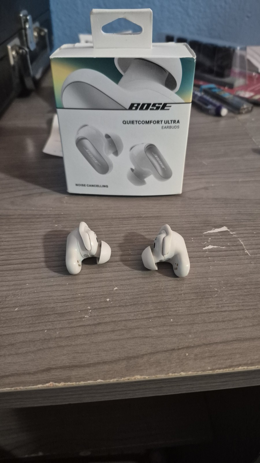 Bose QuietComfort Ultra Earbuds Noise Cancelling Wireless Bluetooth USB-C White