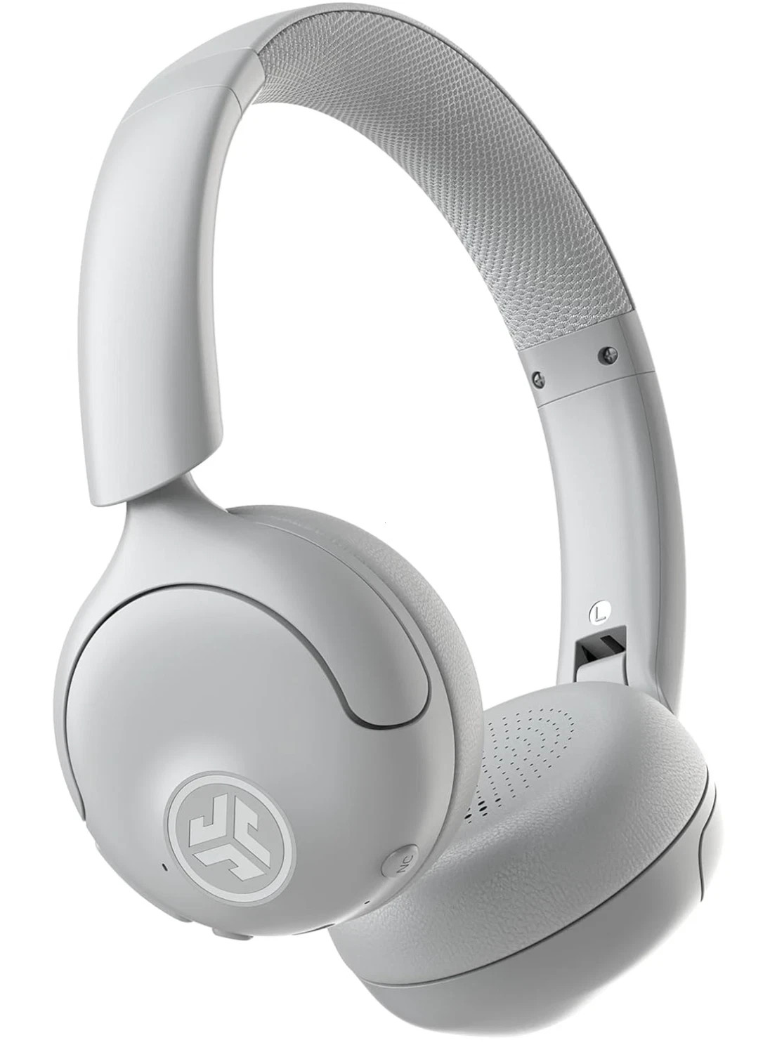 JLab Go Lux ANC Wireless Headphones Hybrid ANC Premium OnEar Headset Cloud White