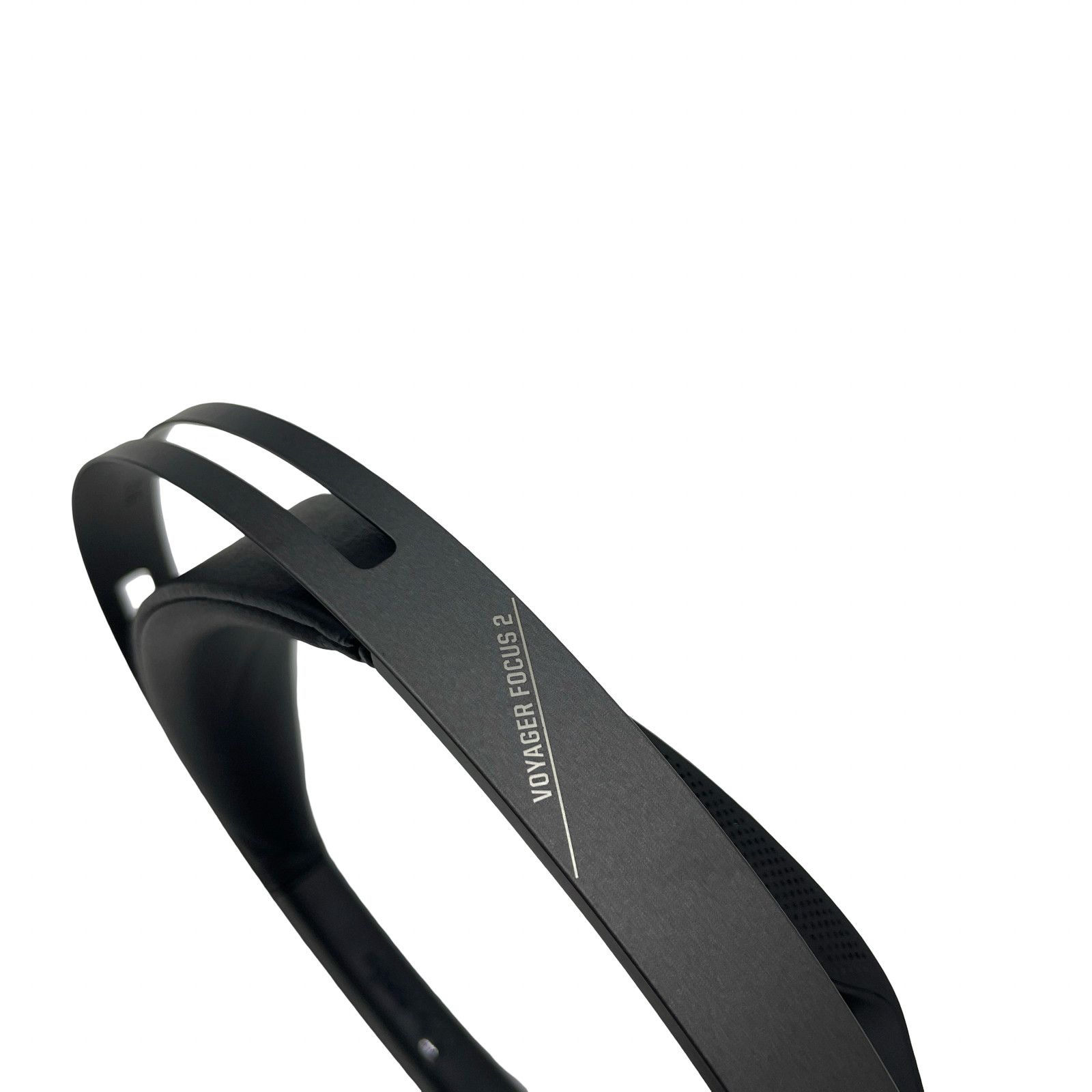 Poly Voyager Focus 2 On-Ear Stereo Headset Black Bluetooth Adjustable Headband