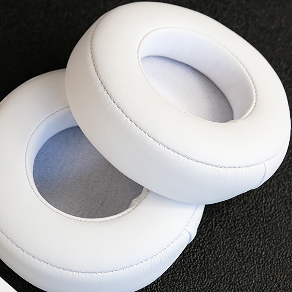 2* White Ear Pads Cushion Cover For Beats Mixr Headphones Repair Accessories aa