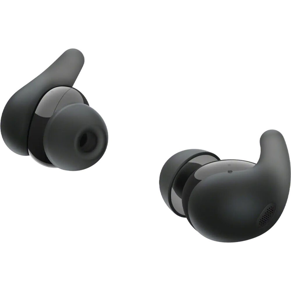 Sony LinkBuds Fit Truly Wireless Earbud Headphones – Black w/ Accessories Bundle