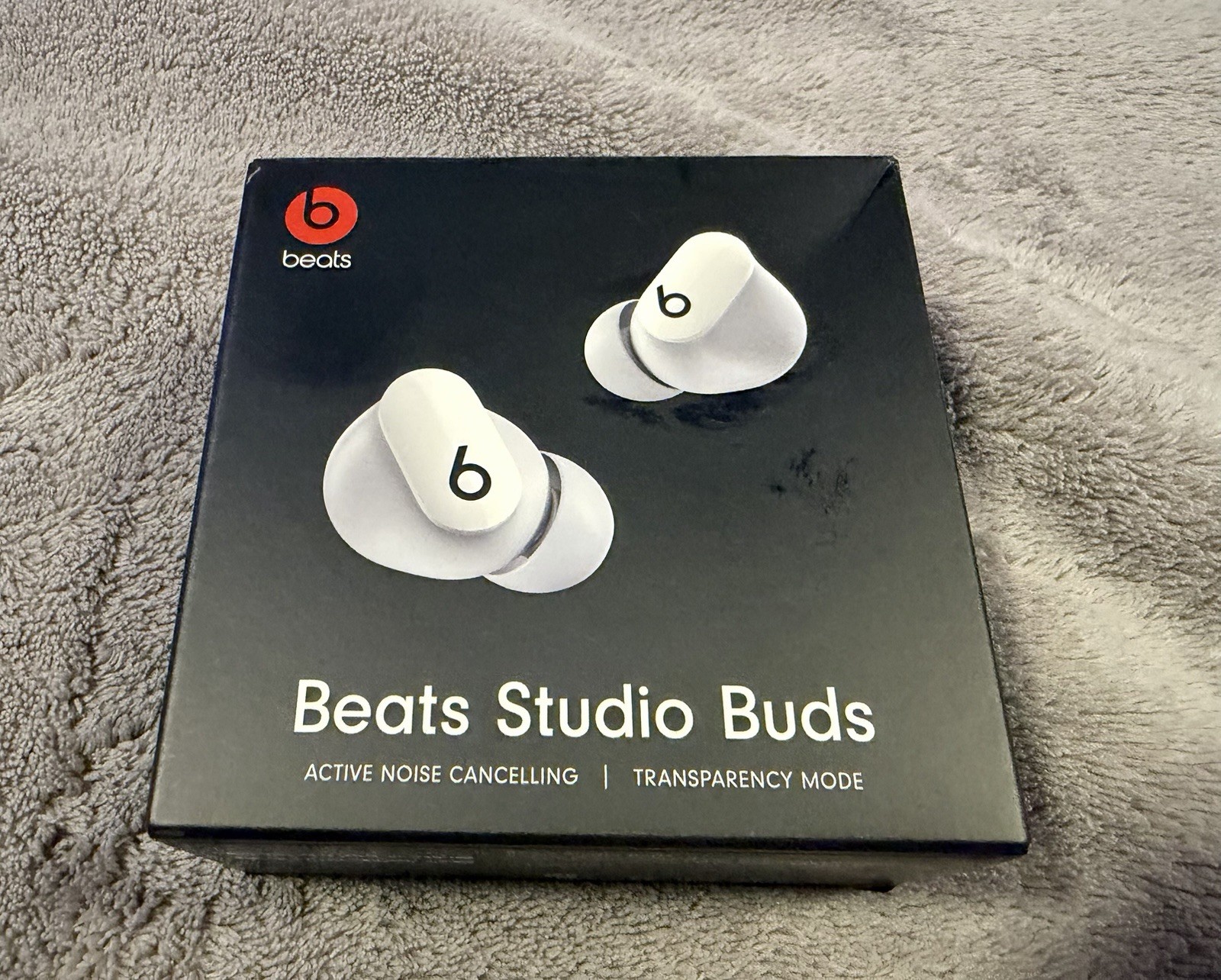 Beats Studio Buds True Wireless Noise-Cancelling Earbuds, White